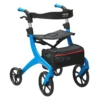 Rollator Walker with Seat - Blue - Image 8