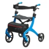 Rollator Walker with Seat - Blue - Image 9